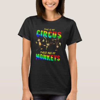 Zoo Animal This Is My Circus These Are My Monkeys T-Shirt
