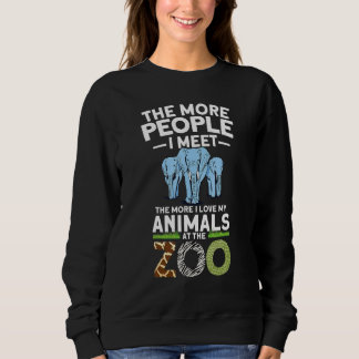 Zoo Animal Zookeeper Sweatshirt