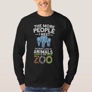 Zoo Animal Zookeeper T-Shirt