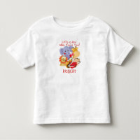 Zoo Animals 2nd Birthday Kids Customised T-shirt