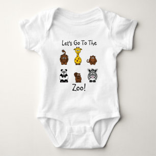 Zoo Animals Baby & Children's T-Shirt Baby Bodysuit