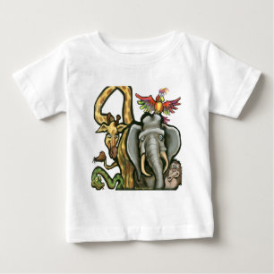 Zoo Animals Baby T-Shirt