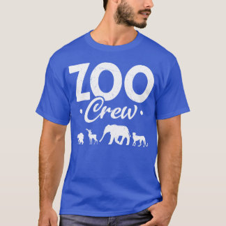Zoo Animals Bear Cheetah Elephant Zoo family T-Shirt