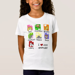 Zoo Animals Tshirts and Gifts