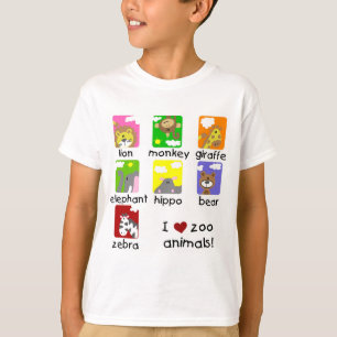 Zoo Animals Tshirts and Gifts