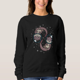 Zoo Astronomy Animal Astronaut Space Astronaut Ot Sweatshirt