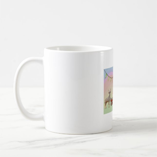 Zoo Birthday Coffee Mug (Left)
