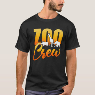 Zoo Crew Animal Park Zoological Garden Menagerie T-Shirt