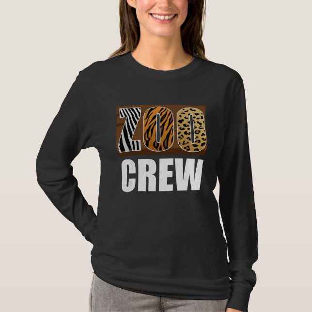 Zoo Crew Animal Zookeeper T-Shirt (Front)