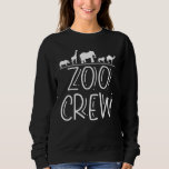 Zoo Crew Funny Zoo Birthday Party Animal Watching  Sweatshirt<br><div class="desc">Zoo Crew Funny Zoo Birthday Party Animal Watching Trip Kids</div>