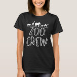 Zoo Crew Funny Zoo Birthday Party Animal Watching  T-Shirt<br><div class="desc">Zoo Crew Funny Zoo Birthday Party Animal Watching Trip Kids</div>