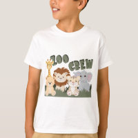 Zoo Crew Kids Animal T-Shirt