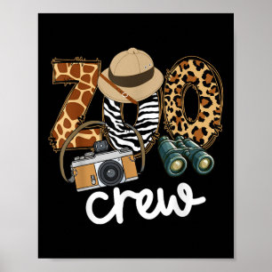Zoo Crew Leonard Safari Animal Kingdom Zoo Keeper Poster