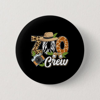 Zoo Crew Safari Animals Wildlife Animal Wild Field 6 Cm Round Badge