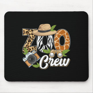 Zoo Crew Safari Animals Wildlife Animal Wild Field Mouse Pad