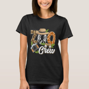 Zoo Crew Safari Animals Wildlife Animal Wild Field T-Shirt
