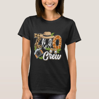 Zoo Crew Safari Animals Wildlife Animal Wild Field T-Shirt