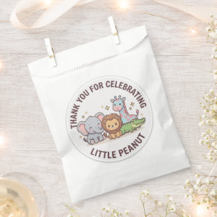 Zoo Cute Animal Kawaii Children Wild Safari Fun Favour Bags