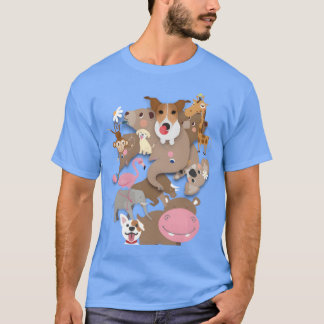 Zoo Funny Animals funny T-Shirt