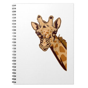 Zoo Giraffe Animal - African Savanna Zookeeper Saf Notebook