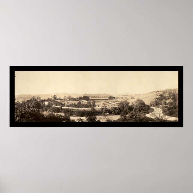 Zoo in Pittsburgh PA Photo 1905 Poster (Front)