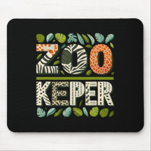 Zoo Keeper Costume Adult Halloween Party Safari Zo Mouse Pad