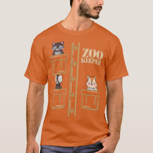 Zoo Keeper Costume  Halloween Safari Adult Men T-Shirt