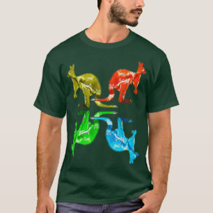 Zoo Keeper Gift Kids Animal Kangaroo T-Shirt