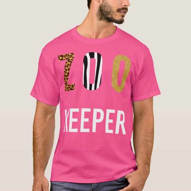 Zoo Keeper Halloween T-Shirt (Front)