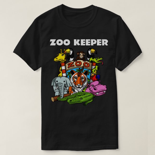 Zoo Keeper T-Shirt (Design Front)