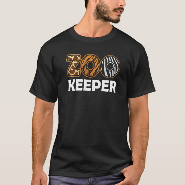 Zoo Keeper Zookeeping Zoos Keeping Zookeeper T-Shirt (Front)