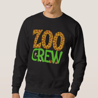 Zoo Safari Crew Zoo Field Trip Wild Squad Matching Sweatshirt