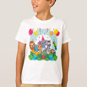 zoo Safari Jungle Adventure for Kids T-Shirt