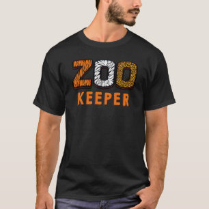 Zookeeper African Savanna Zebra Animal Wild Safari T-Shirt