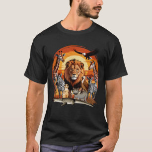 Zookeeper Africans Animal Jungle Safari Zoo Keeper T-Shirt