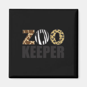 Zookeeper Animals Zoo Wildlife Safari Halloween Co Magnet