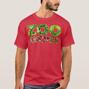 Zookeeper Costume African Savanna Zoo Keeper Anima T-Shirt