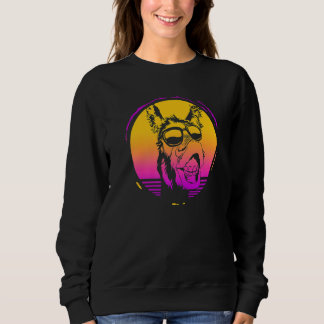 Zookeeper Zoologist Zoology Retro Donkey Sweatshirt