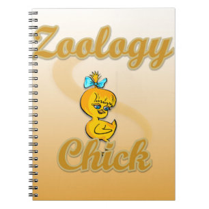 Zoology Chick Spiral Notebook