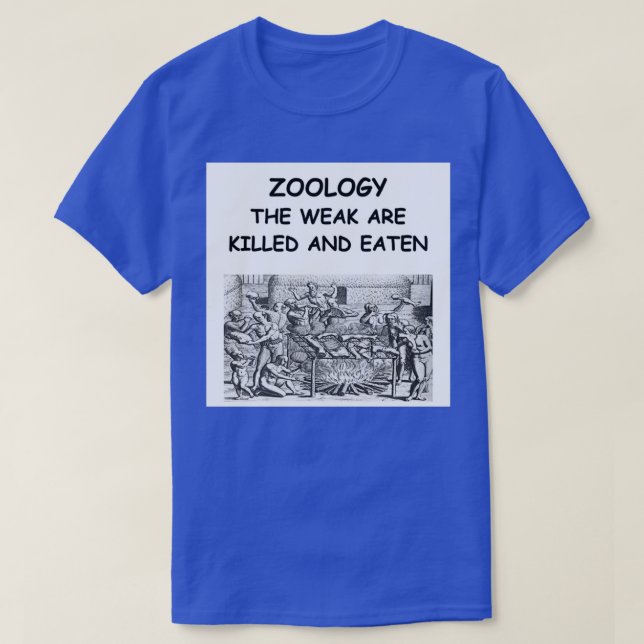 Zoology Joke 5 T-Shirt (Design Front)