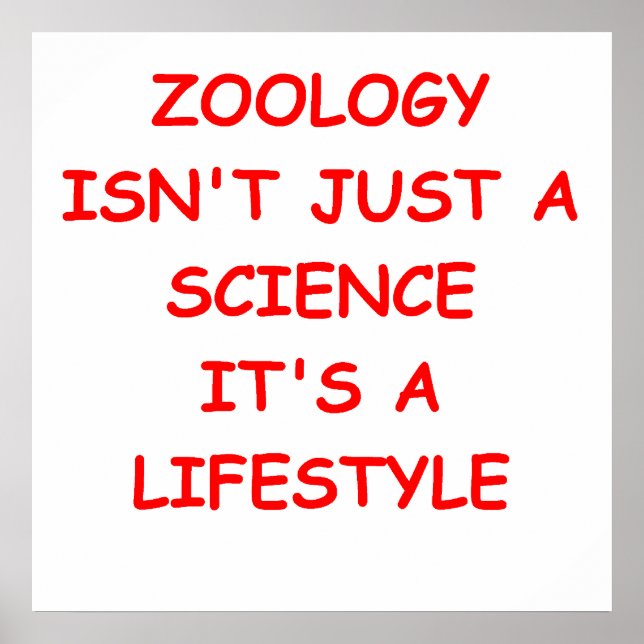 zoology poster (Front)