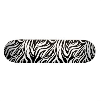 zoom_zebra_print, zoom_zebra_print, zoom_zebra_... skateboard