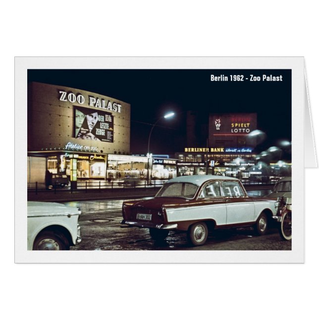 Zoopalast, Berlin 1962 - Zoo Palast (Front Horizontal)