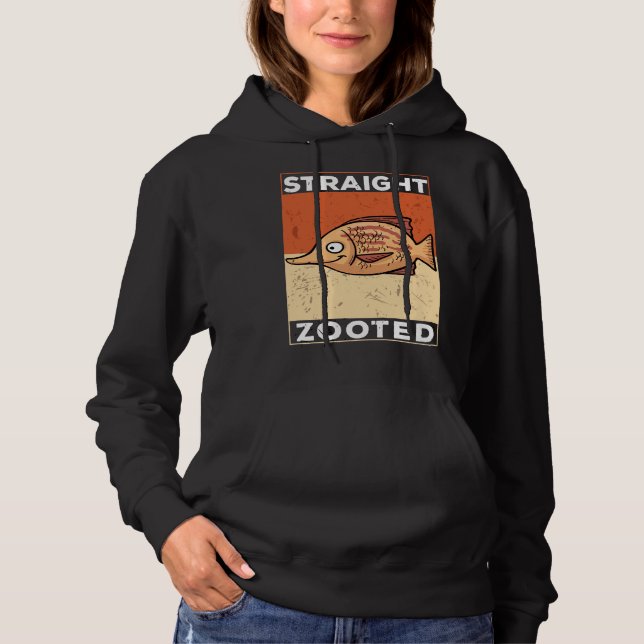 Zooted Absolutely Torqued Fish Hoodie (Front)