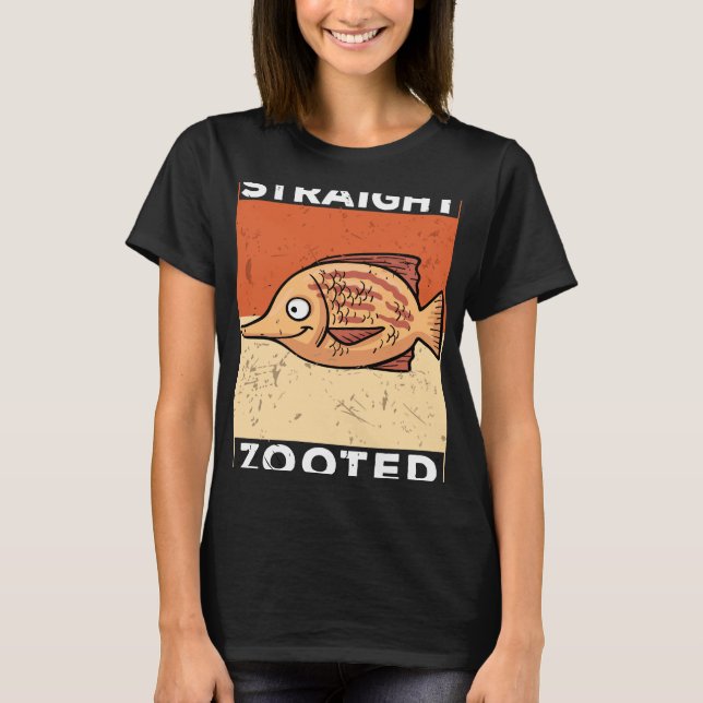 Zooted Absolutely Torqued Fish T-Shirt (Front)
