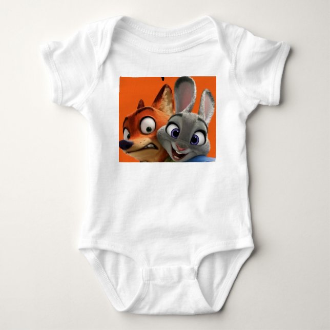 Zootopia Baby Bodysuit (Front)