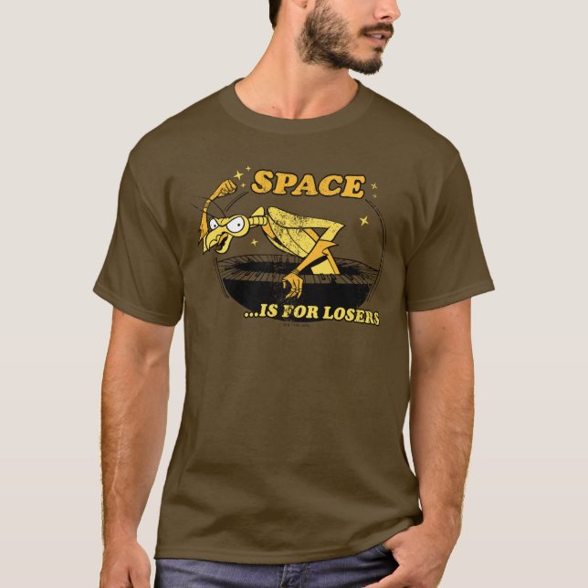 Zorak "Space Is For Losers" T-Shirt (Front)