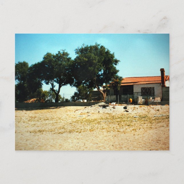 Zorba the Greek hausePhoto Colette Guggenheim Postcard (Front)