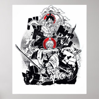 Zoro and Luffy Poster