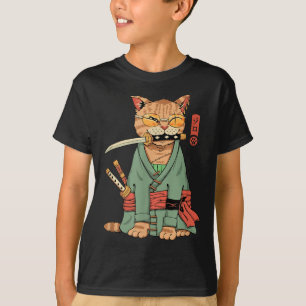 Zoro Cat Warrior  T-Shirt